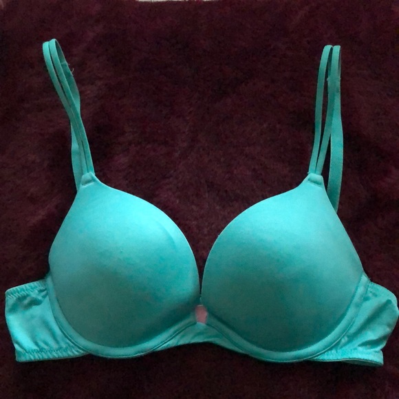 Victoria's Secret Other - Really pretty teal/turquoise/aquamarine Victoria’s Secret Very Sexy Push Up Bra!